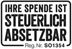 Ihre Spende ist Steuerlich absetzbar.